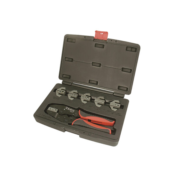 9477 Professional Quick Interchangeable Ratchet Crimping Tool Set Astro Pneumatic 7PC