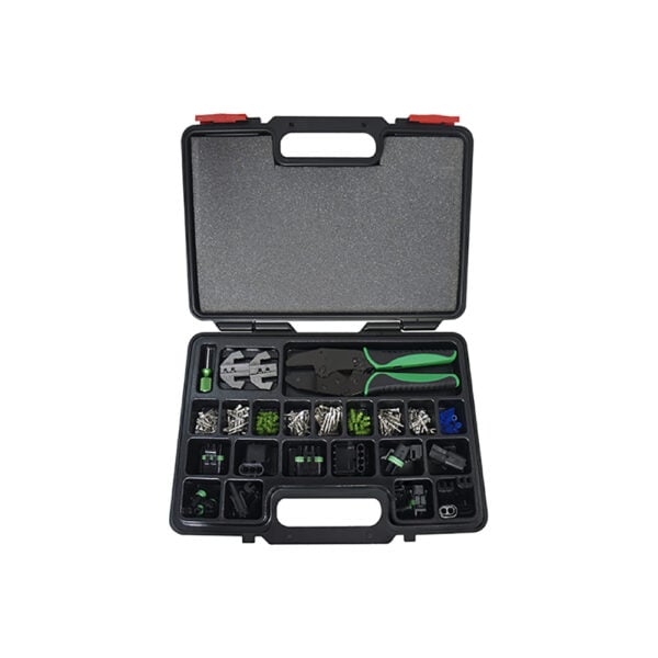 9478 WeatherPK Interchangeable Ratcheting Crimping Tool & Accessory Set Astro Pneumatic 220PC
