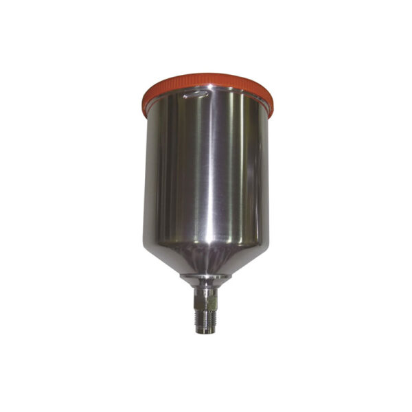 EUROAL6CUP Aluminum Gravity Feed Cup Astro Pneumatic 600ml Capacity for EURO Spray Gun Series